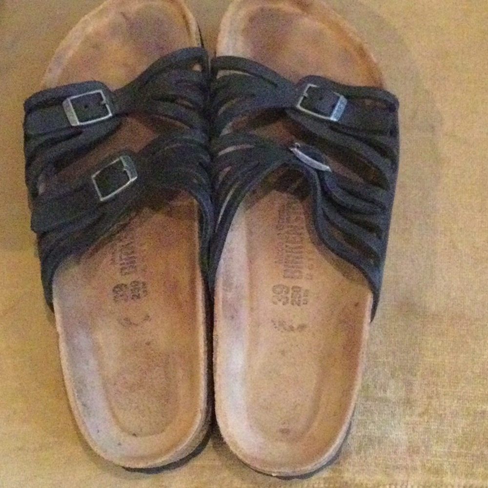 Birkenstock double strap sandals